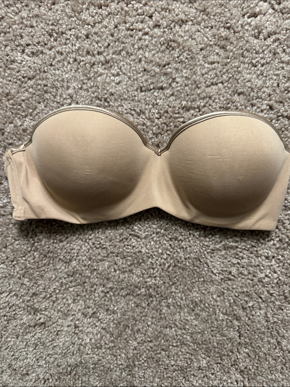 Natori Strapless Bandeau Bra in Nude